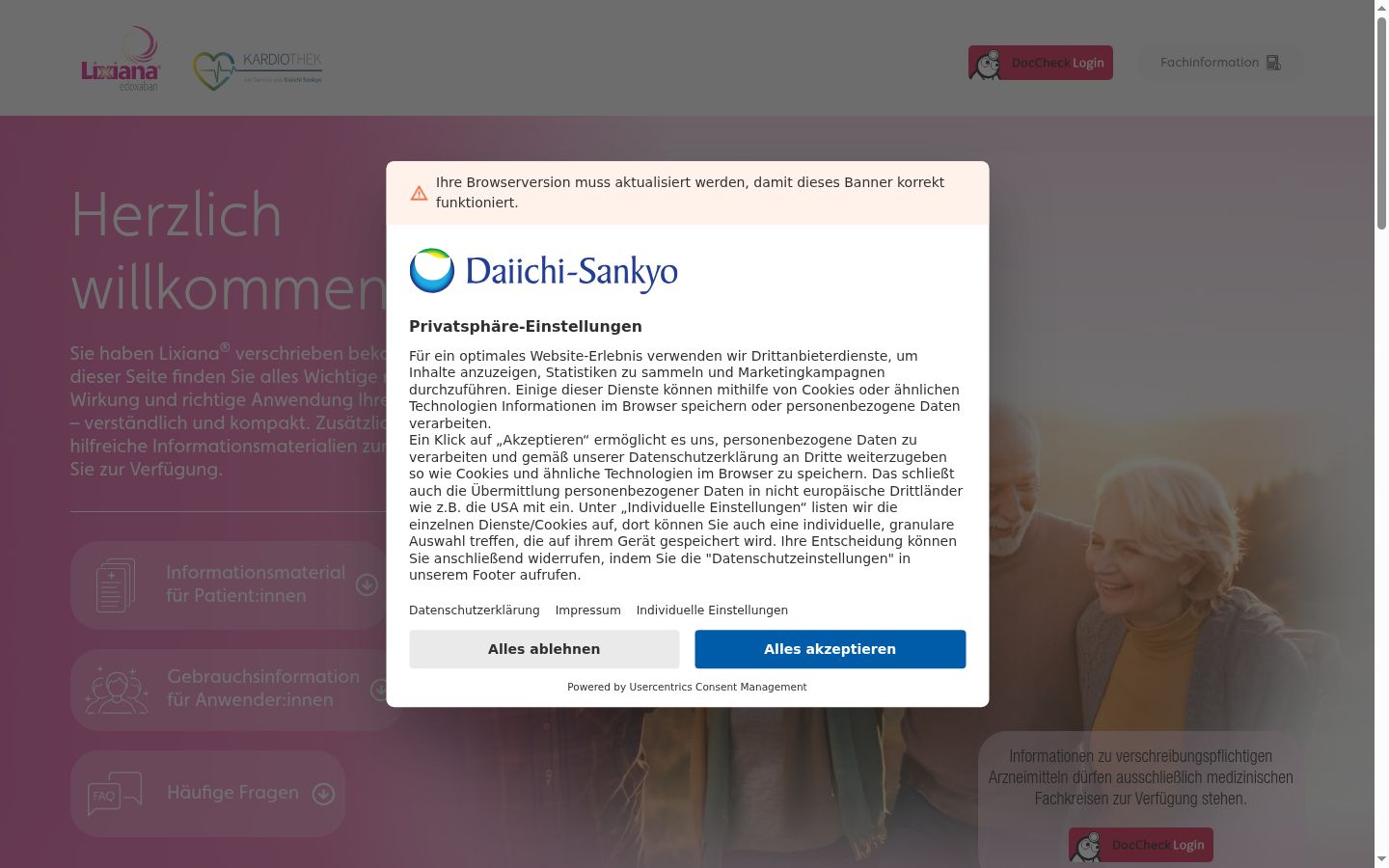 Skjámynd af samþykkisborðanum eins og hann birtist áður en nokkur samskipti fóru fram