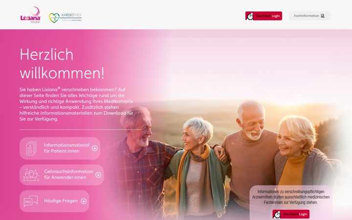 Screenshot of lixiana.de