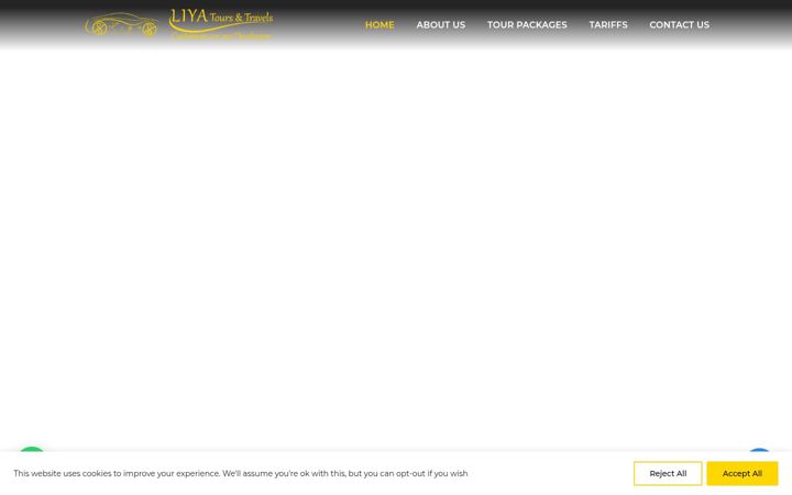 Screenshot of liyatoursandtravels.com