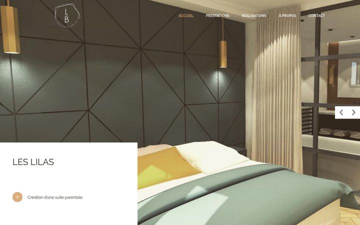 Screenshot of lizabadet.com