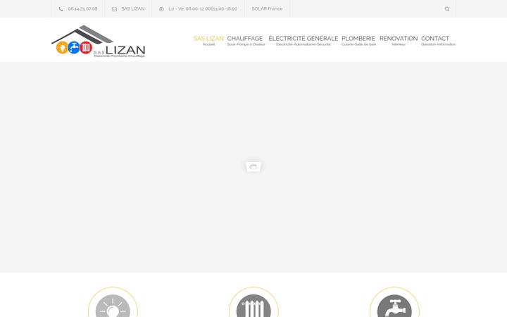Screenshot of lizan.fr