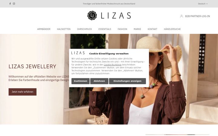 Screenshot of lizas.de