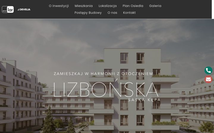 Screenshot of lizbonska.pl