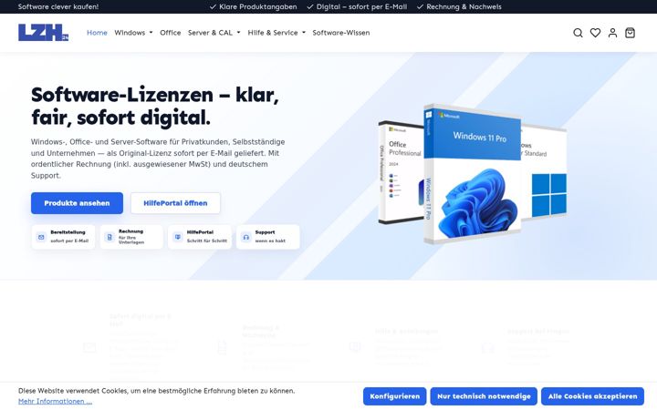 Screenshot of lizenzhandel24.de