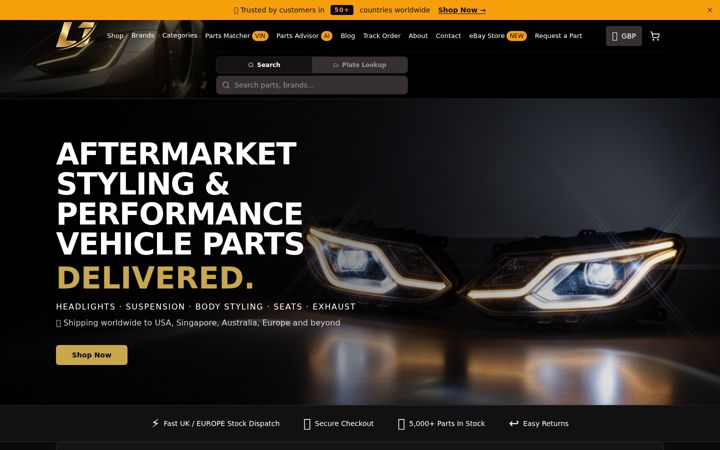 Captură de ecran a lj-automotive.shop