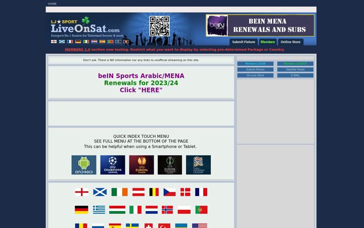 Screenshot of lj-sport.com