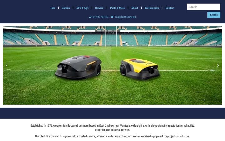 Screenshot of ljcannings.co.uk