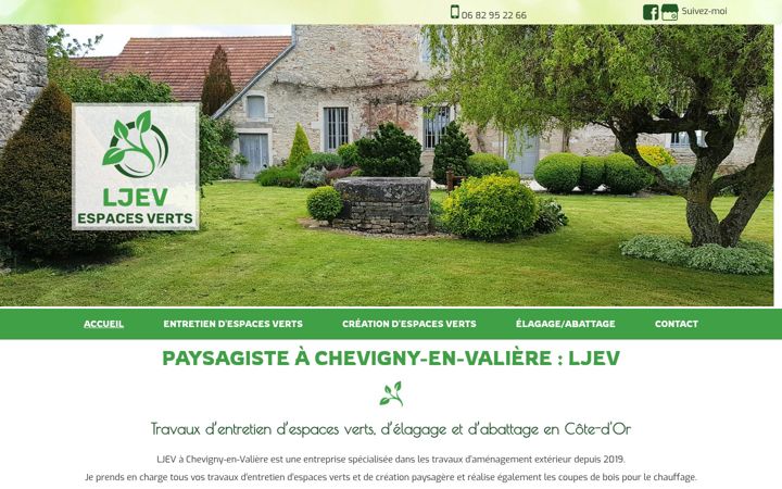 Screenshot of ljev-espacesvert.fr
