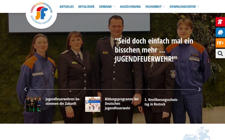 Screenshot of ljf-mv.de