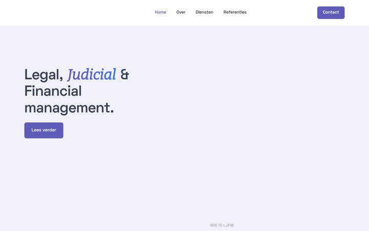 Screenshot of ljfm.be