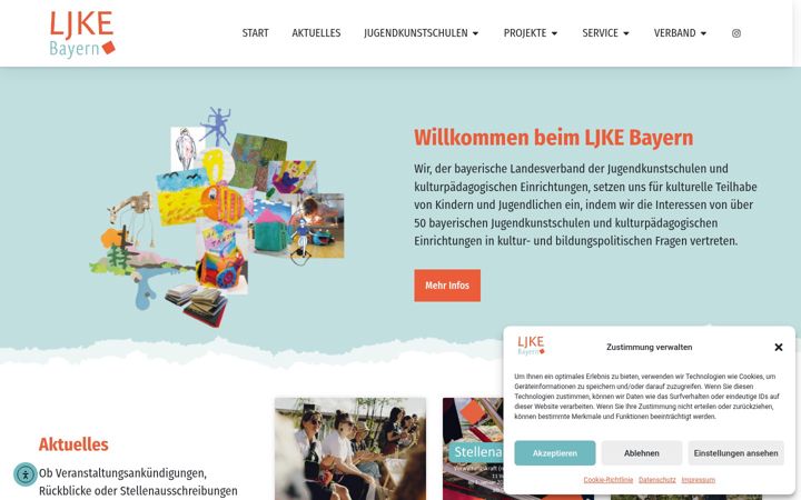 Screenshot of ljke-bayern.de
