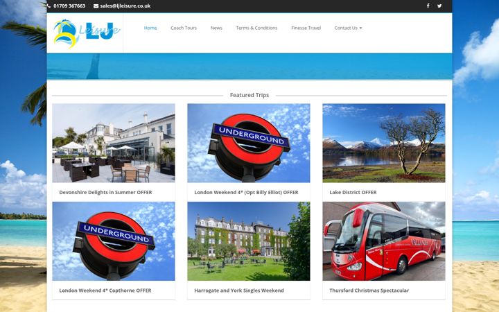 Screenshot of ljleisure.co.uk