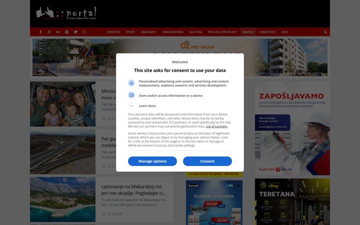Screenshot of ljportal.com