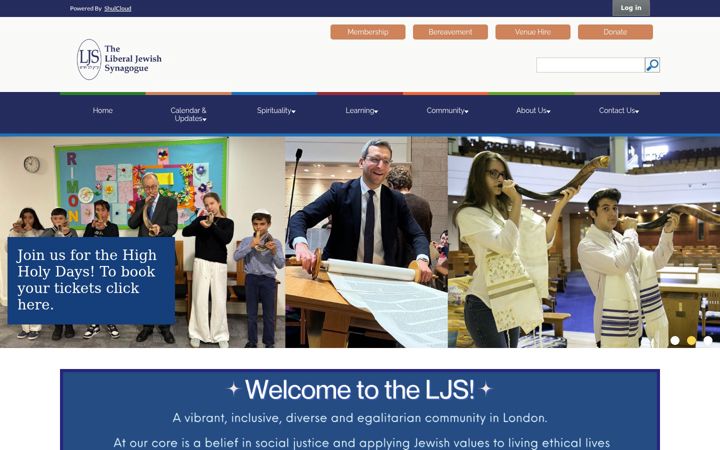 Screenshot of ljs.org
