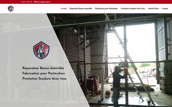 Screenshot of ljsoudure17.fr