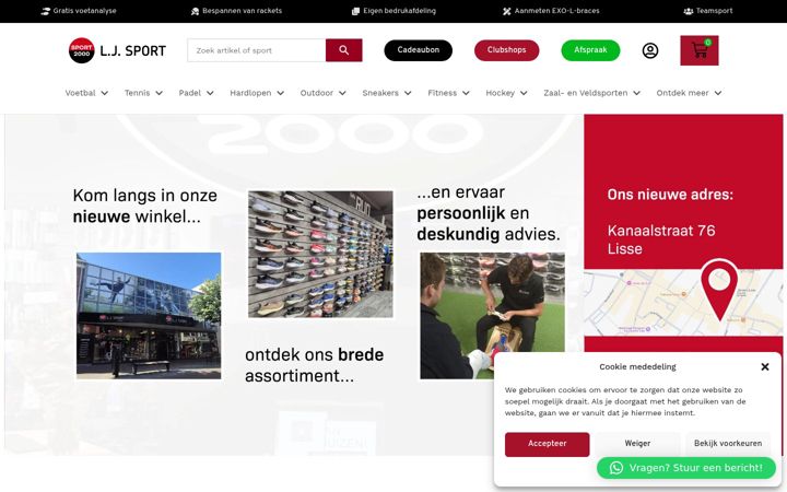 Screenshot of ljsport.nl