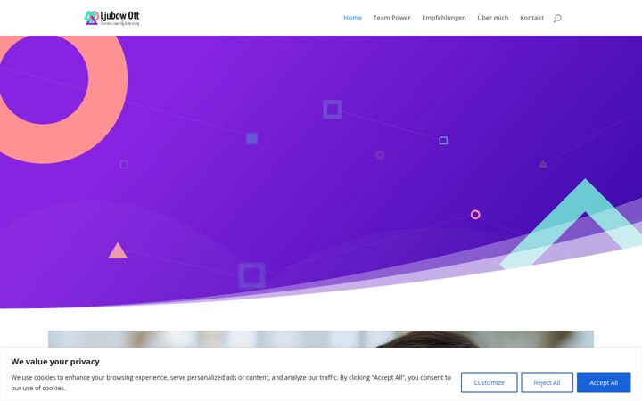 Screenshot of ljubow-ott.de