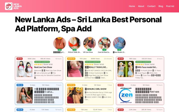 Screenshot of lk-ads.com