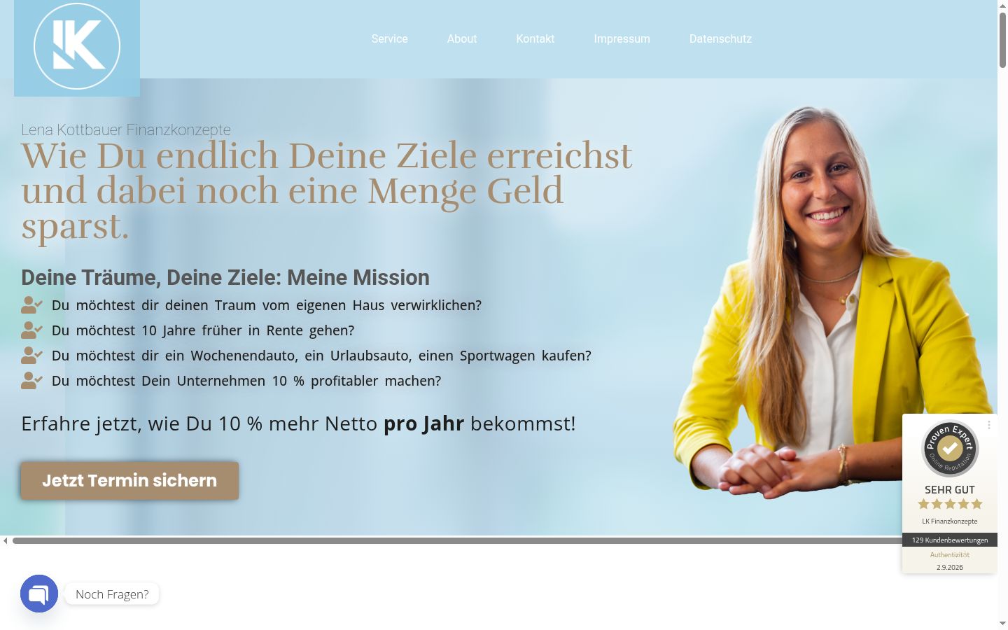 Screenshot tal-banner tal-kunsens muri qabel kwalunkwe interazzjoni