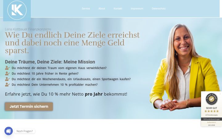 Screenshot of lk-finanzkonzepte.de
