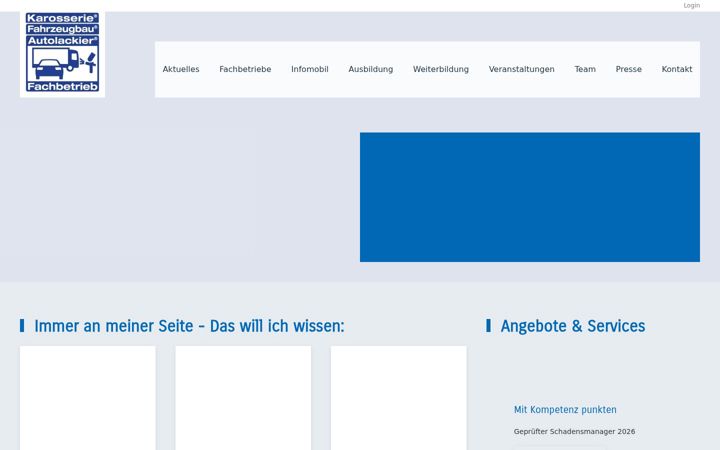 Screenshot of lkf-nrw.de