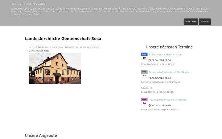 Screenshot of lkg-sosa.de