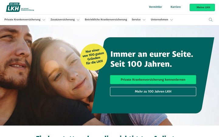 Screenshot of lkh.de