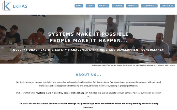 Képernyőkép: lkhealthandsafety.com