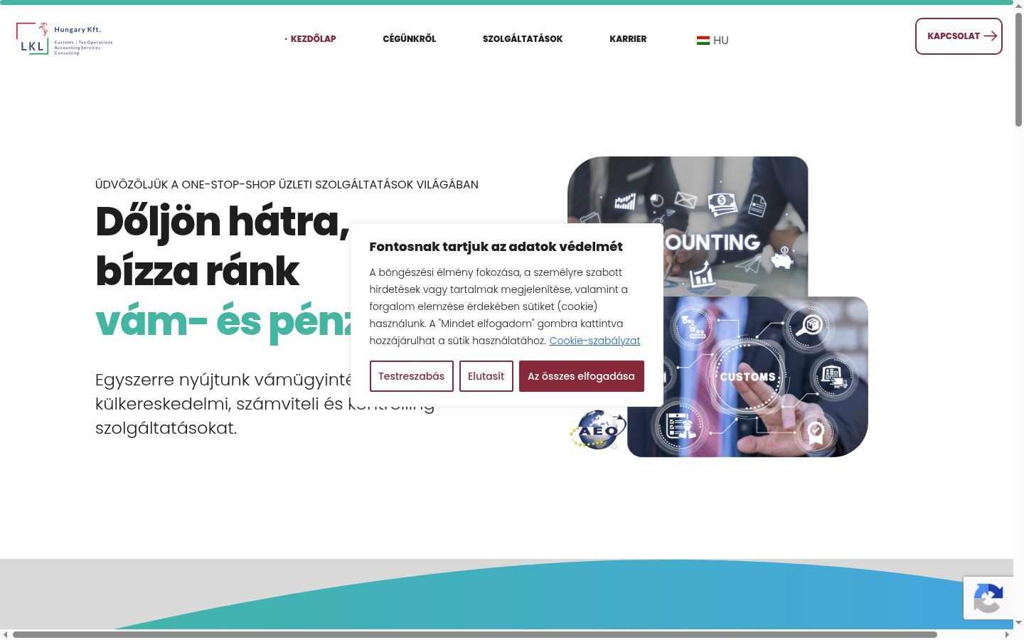 Screenshot tal-banner tal-kunsens muri qabel kwalunkwe interazzjoni