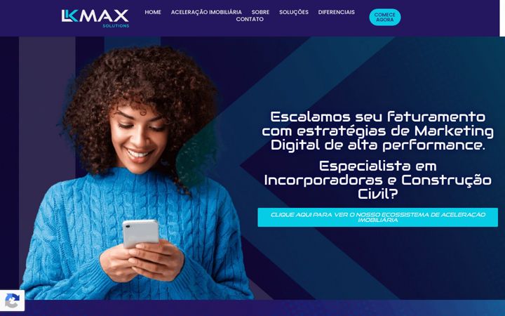 Screenshot of lkmaxsolutions.com.br