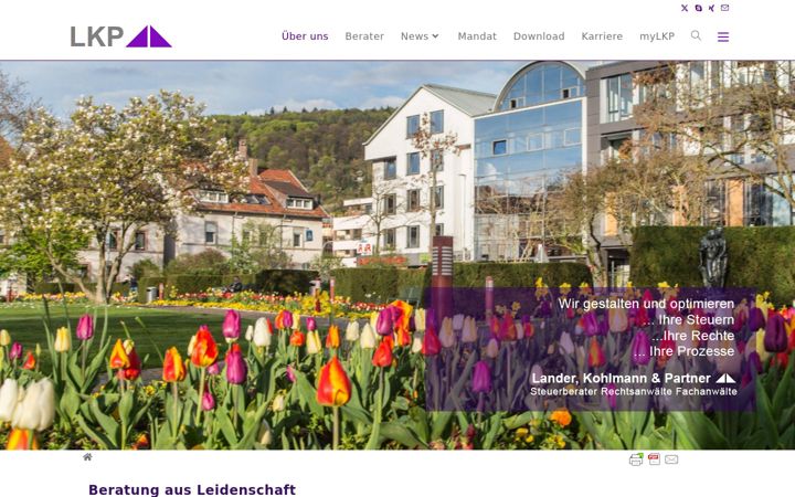 Screenshot of lkp.de