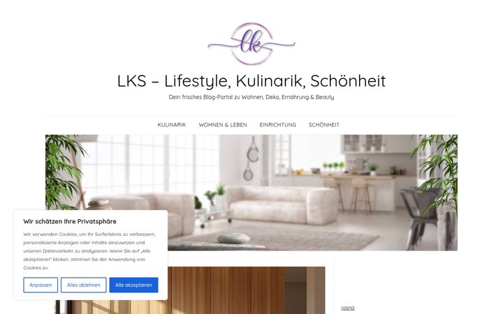 Screenshot of lks-stiftung.de
