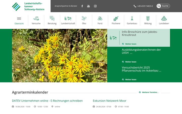 Screenshot of lksh.de