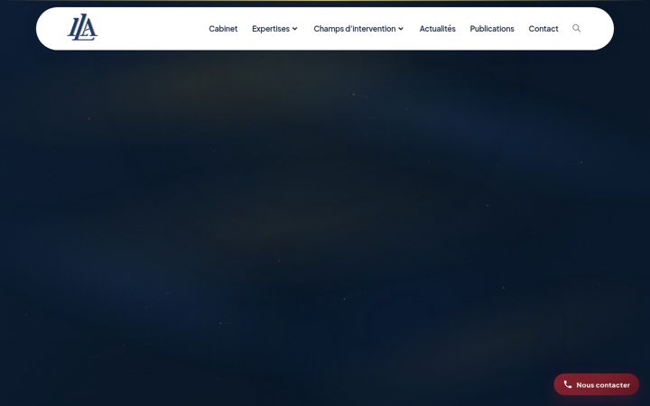 Screenshot of lla-avocats.fr