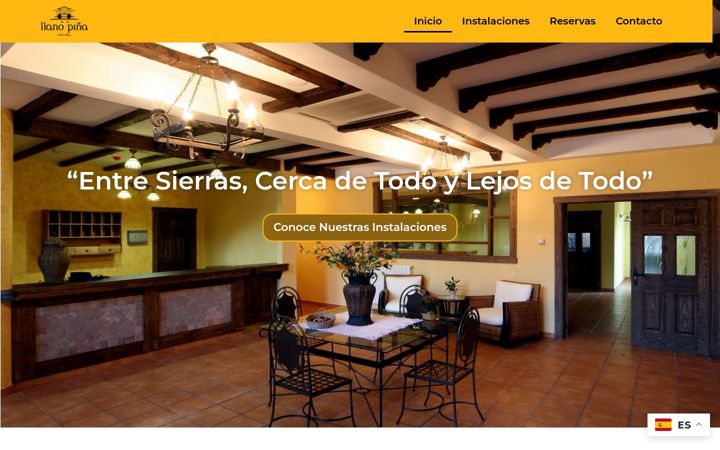Screenshot of llanopina.com
