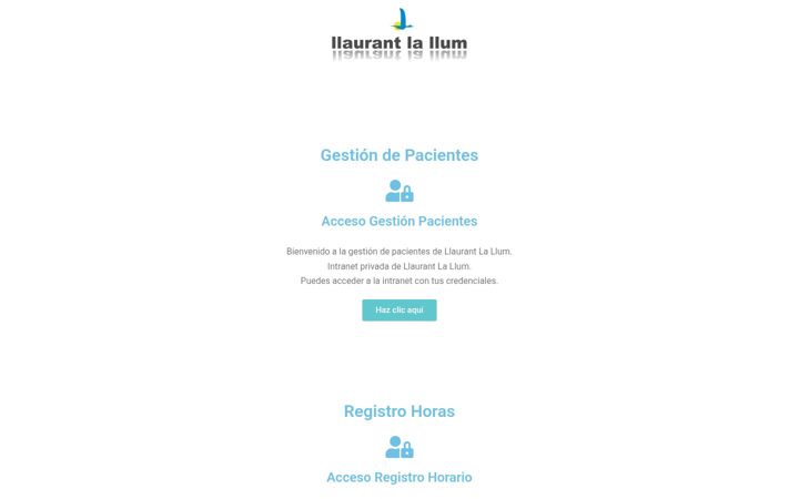 Screenshot of llaurant.net