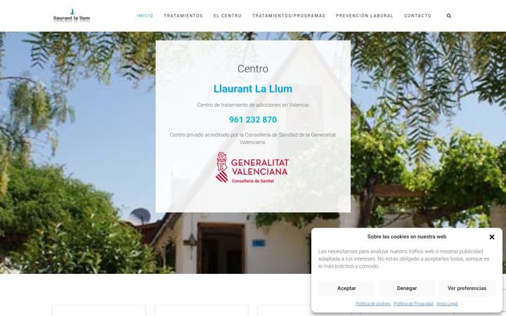 Screenshot of llaurantlallum.com