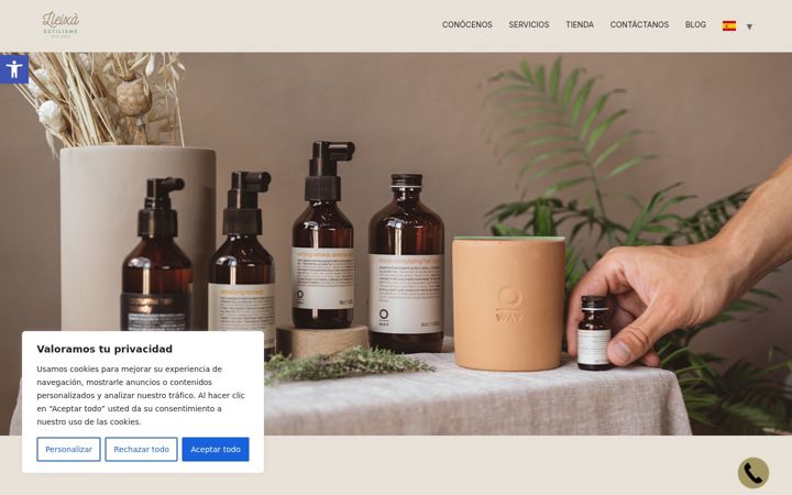 Screenshot of lleixaestilisme.com
