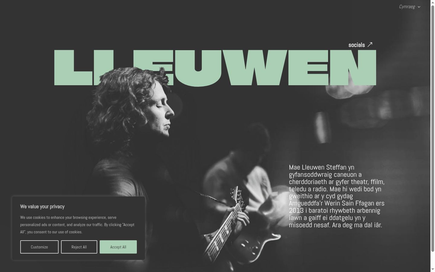 Screenshot tal-banner tal-kunsens muri qabel kwalunkwe interazzjoni
