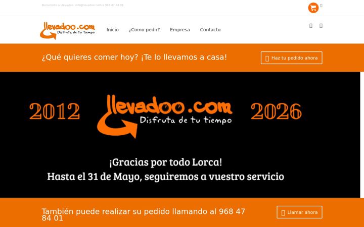 Screenshot of llevadoo.com