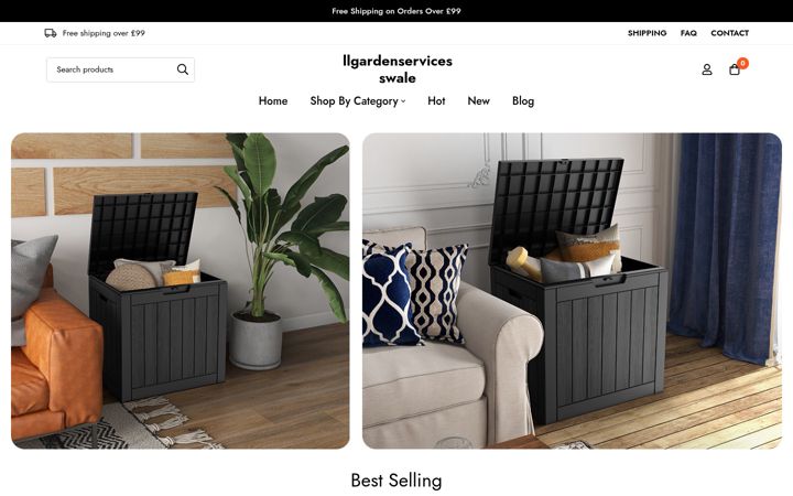 Screenshot of llgardenservicesswale.co.uk
