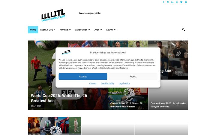 Screenshot of llllitl.fr