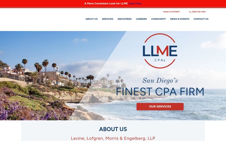 Screenshot of llme.com