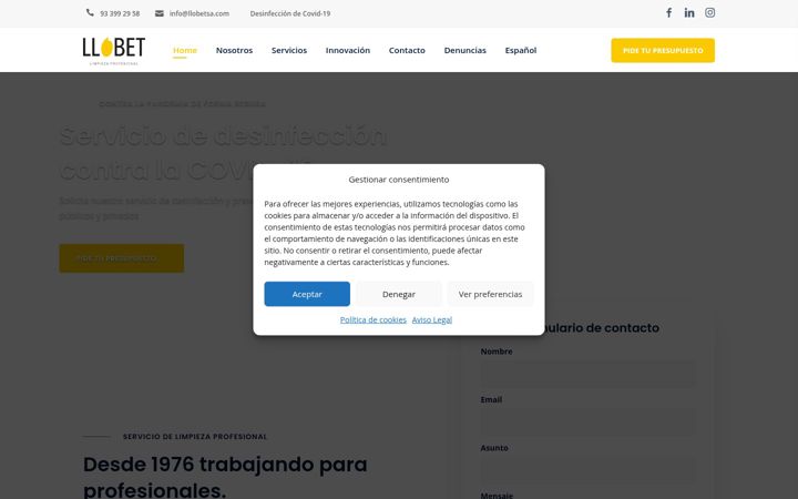 Screenshot of llobetsa.com