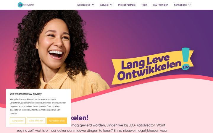 Screenshot of llokatalysator.nl