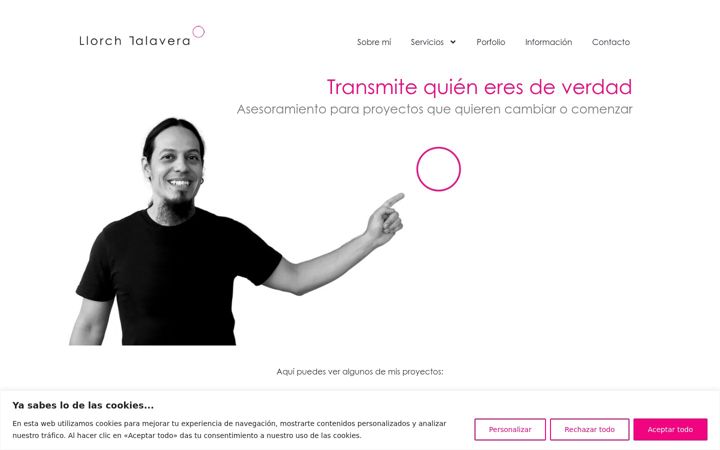 Screenshot of llorchtalavera.com