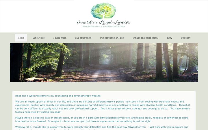 Screenshot of lloyd-lawlorpsychotherapy.co.uk