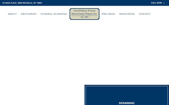 Screenshot of lloydmaxcy.com