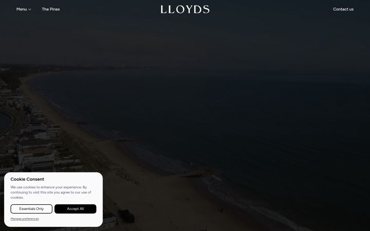 Screenshot of lloyds-group.co.uk