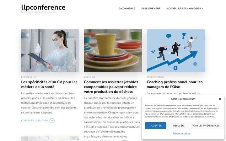 Screenshot of llp-conference.eu